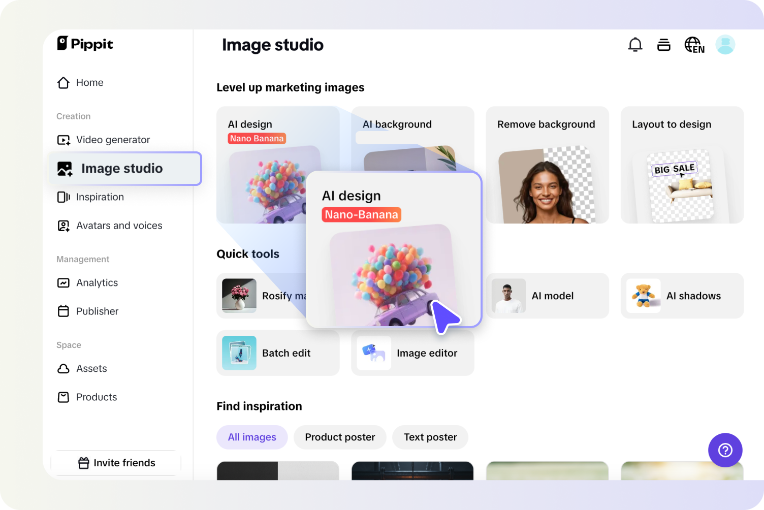 Sélectionner un design AI