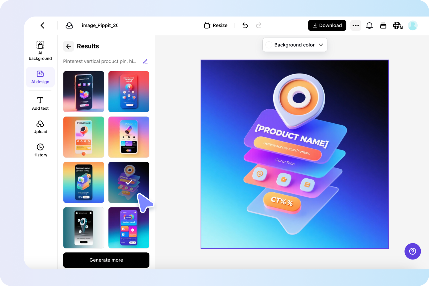 Введите текст и настройте.