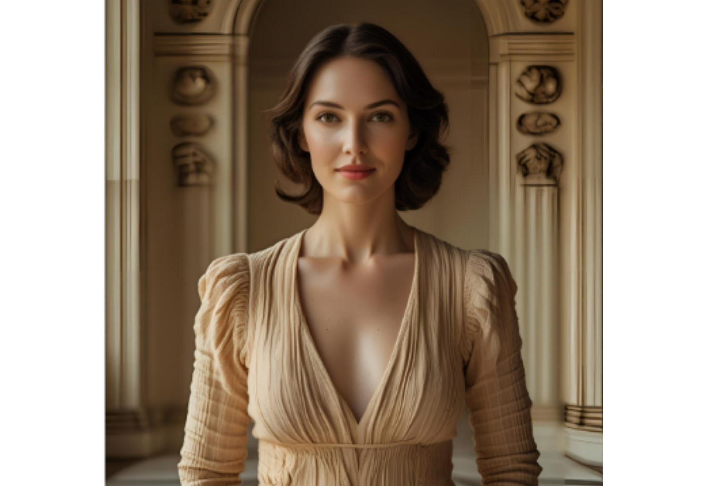 Perfectly centered subject in a balanced frame