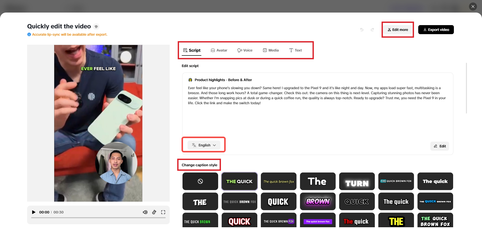 Πολύγλωσσοι υπότιτλοι AI