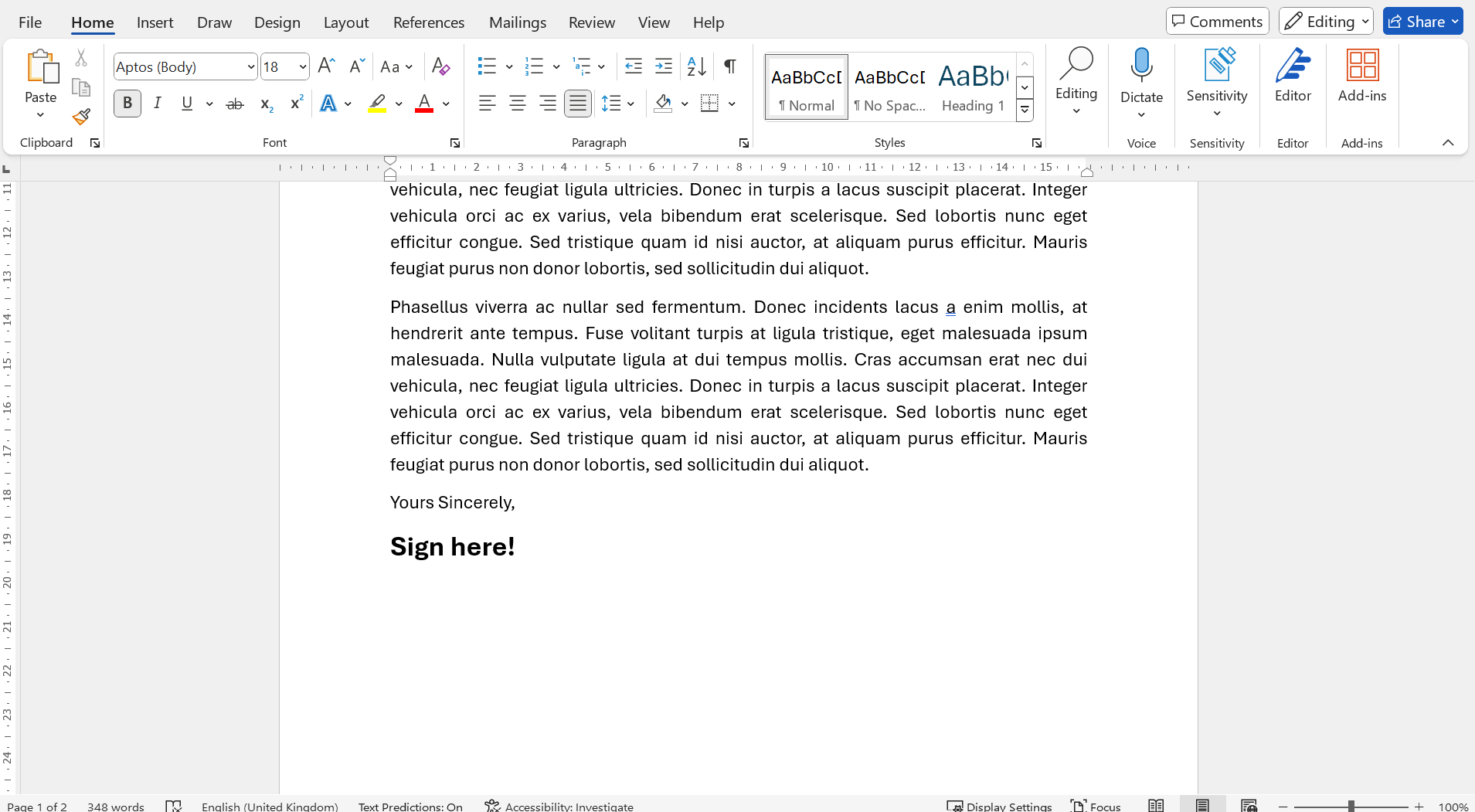 Wordでデジタル署名を作成する方法