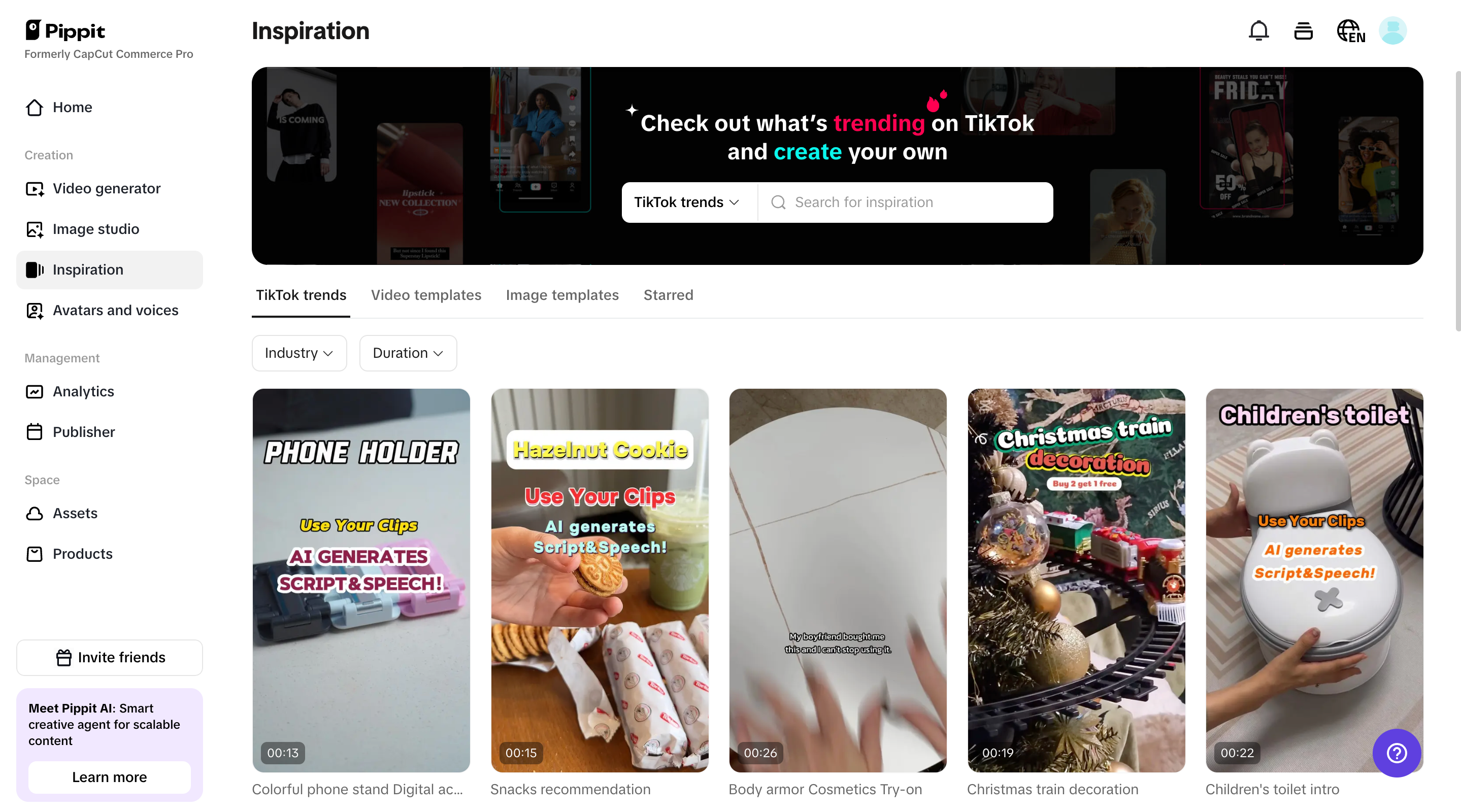 Modelos baseados em tendências impulsionados por IA