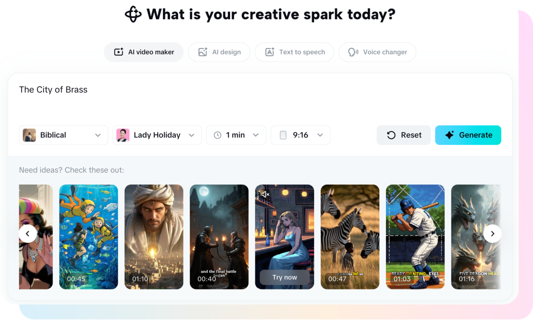 CapCut AI Video Generator