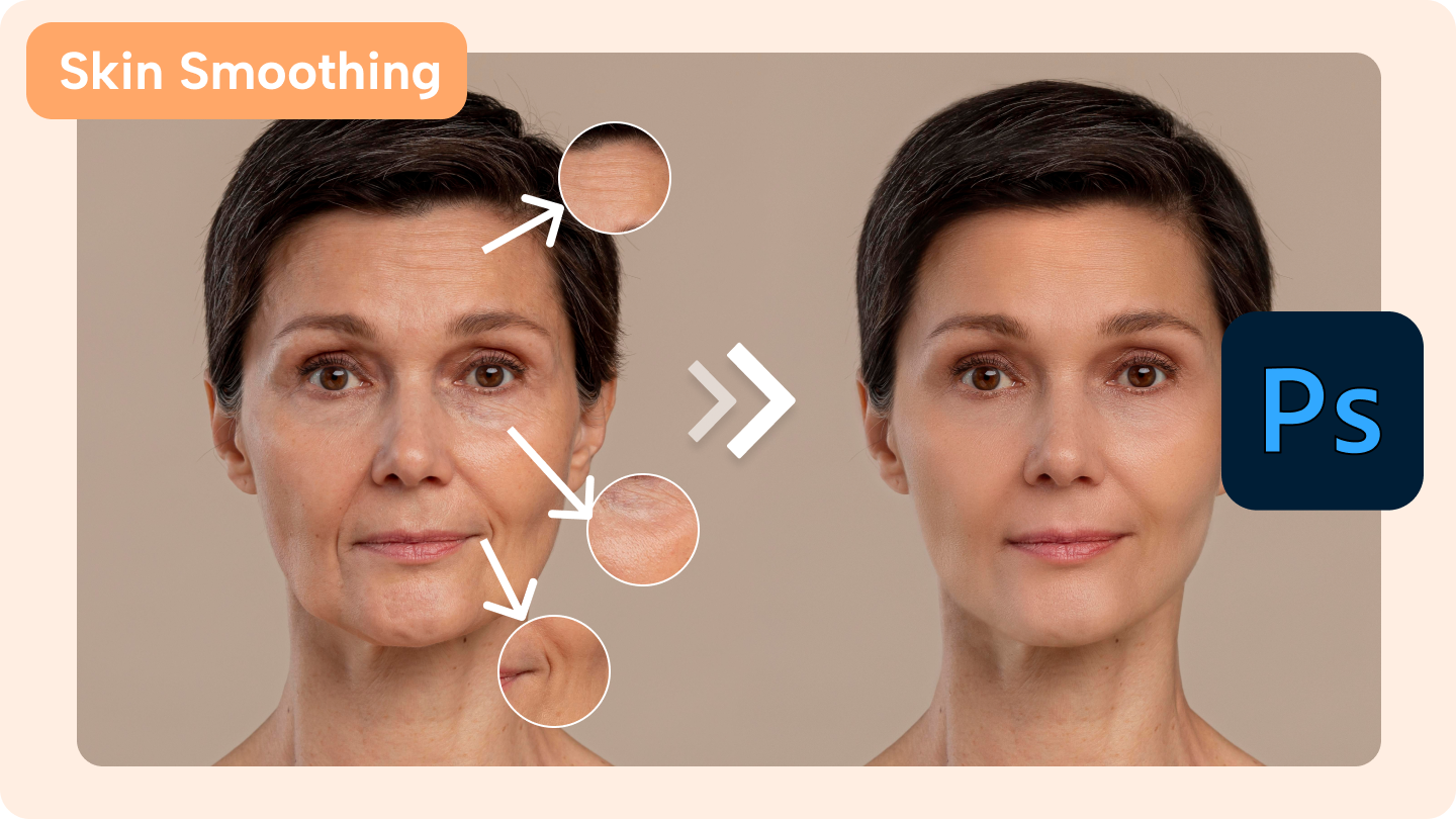 Photoshop Hautglättung