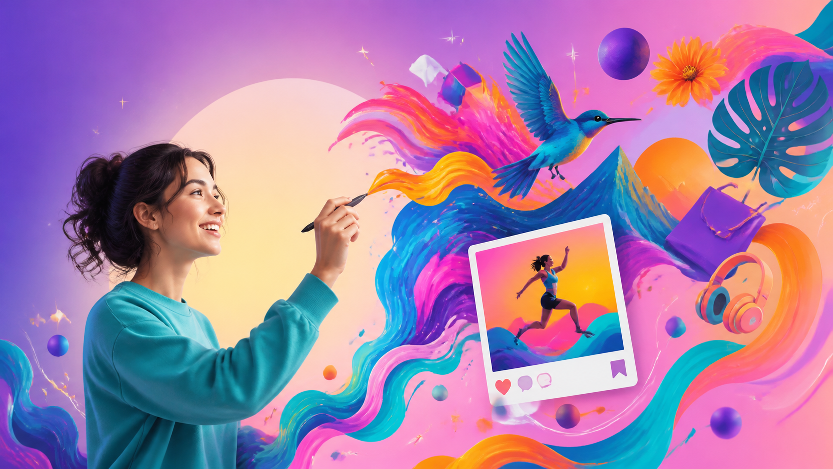 Adobe Express AI Image Generator Alternative original Dreamina visual