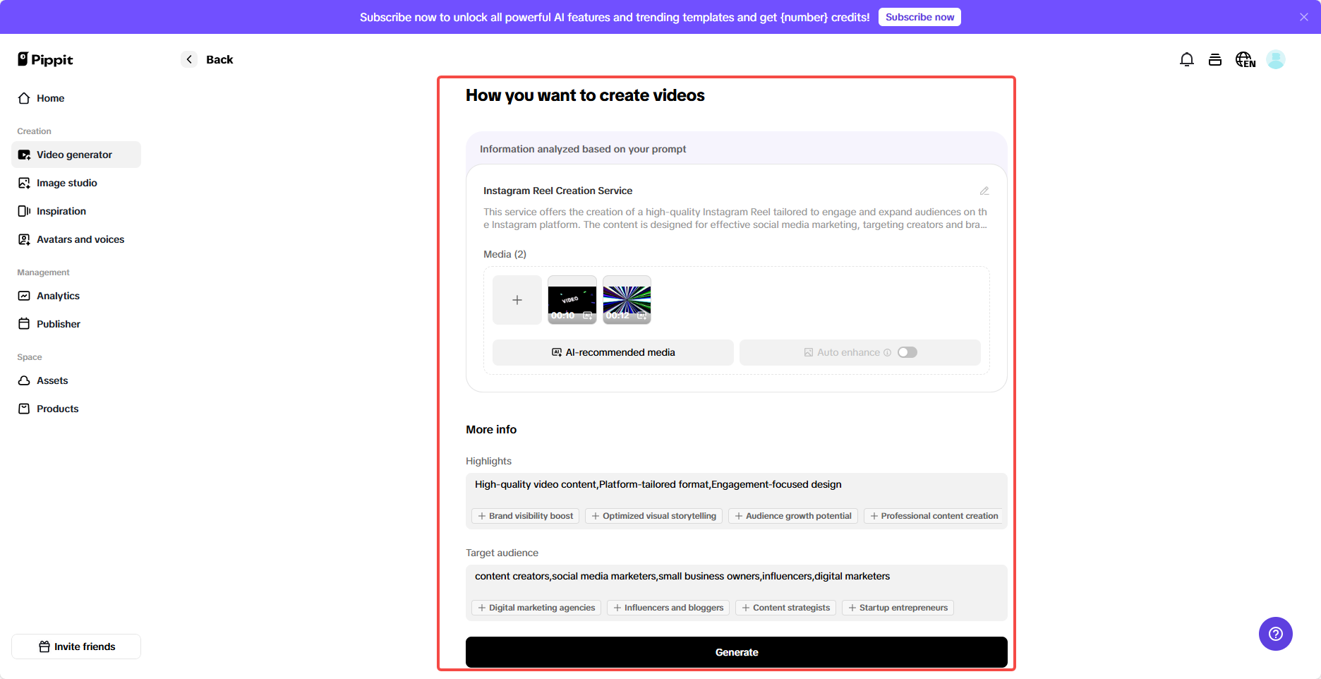 Forneça mais detalhes sobre o vídeo