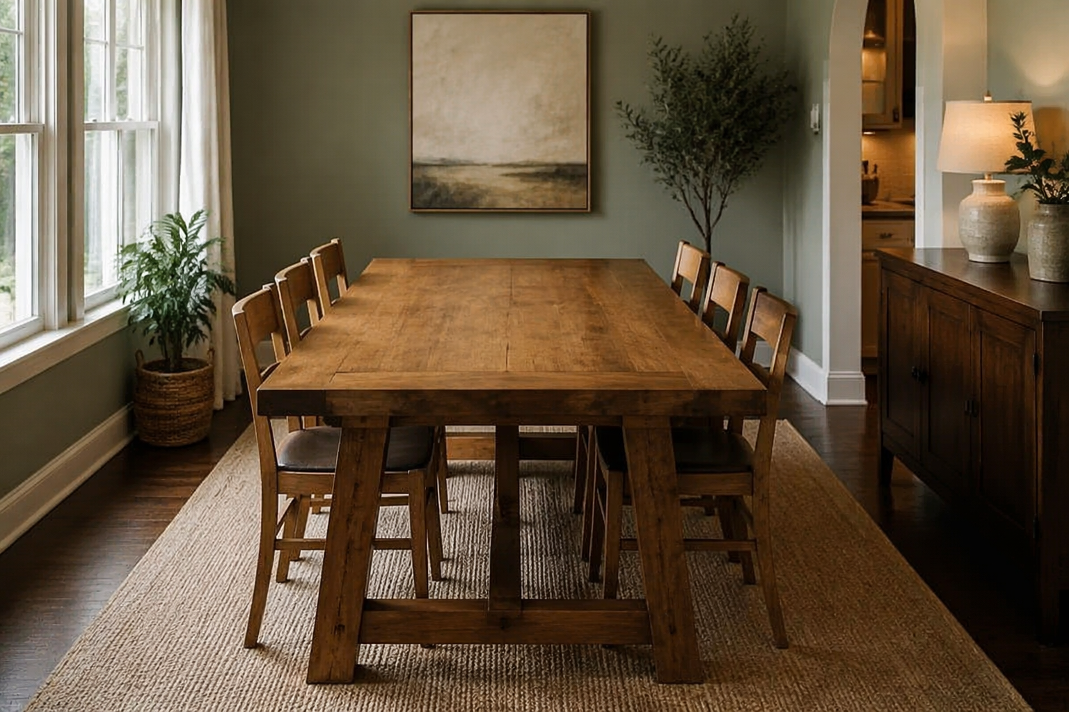 remove table from photo hero image