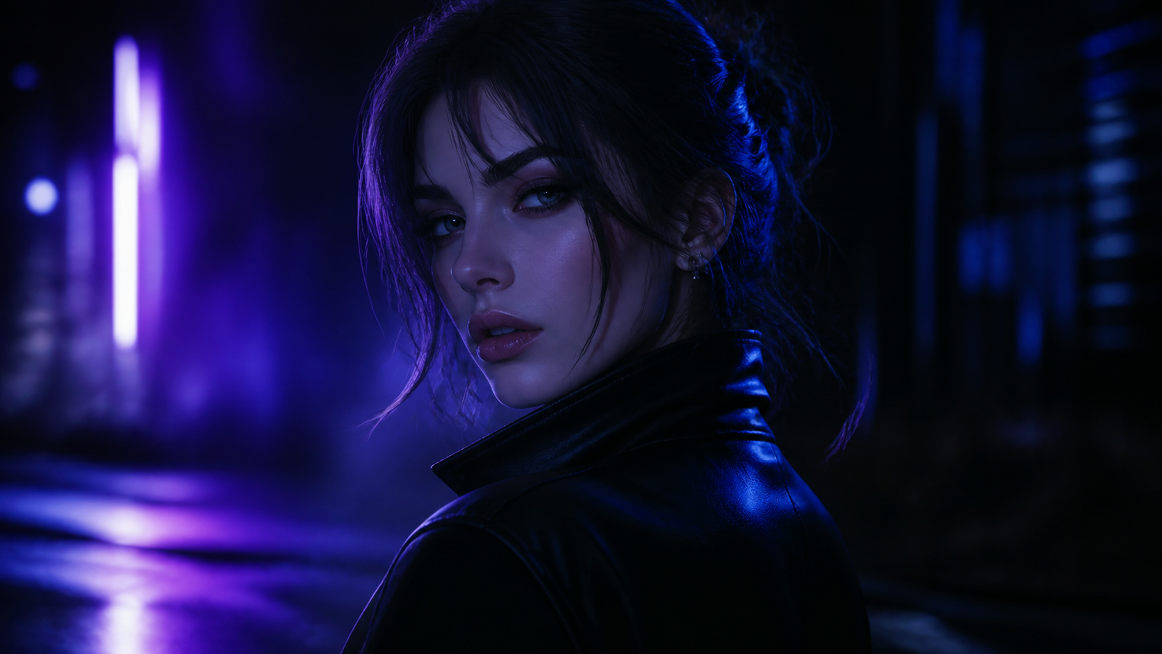 Cold Neon AI Filter