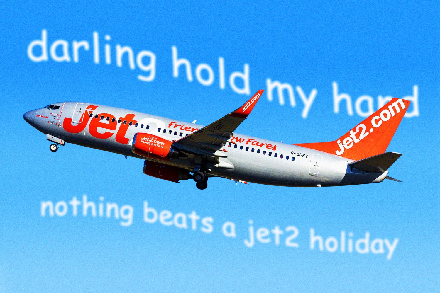 Jet2 holiday jingle meme