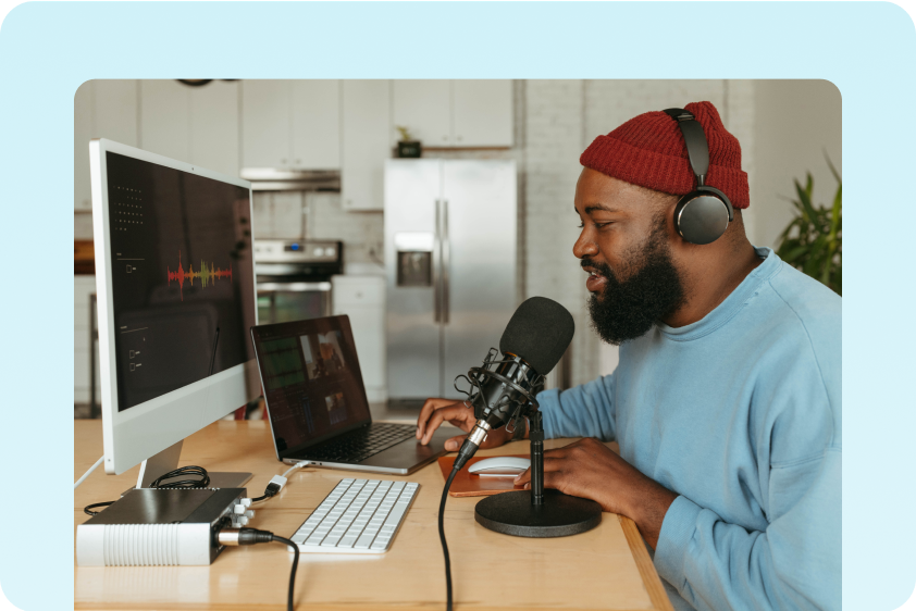 Crea podcasts con tus audios de video