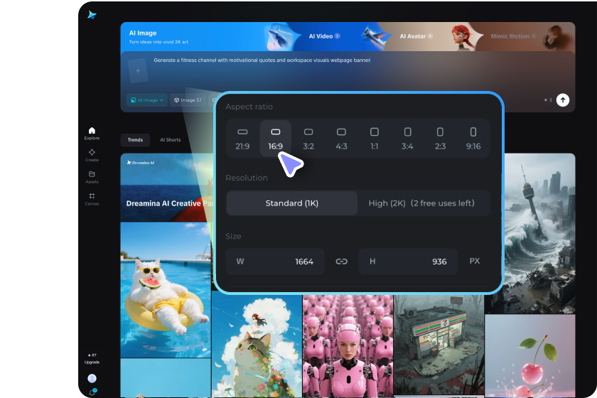 create youtube cover photo