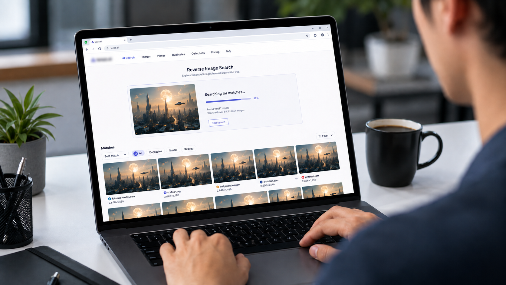 Reverse image search