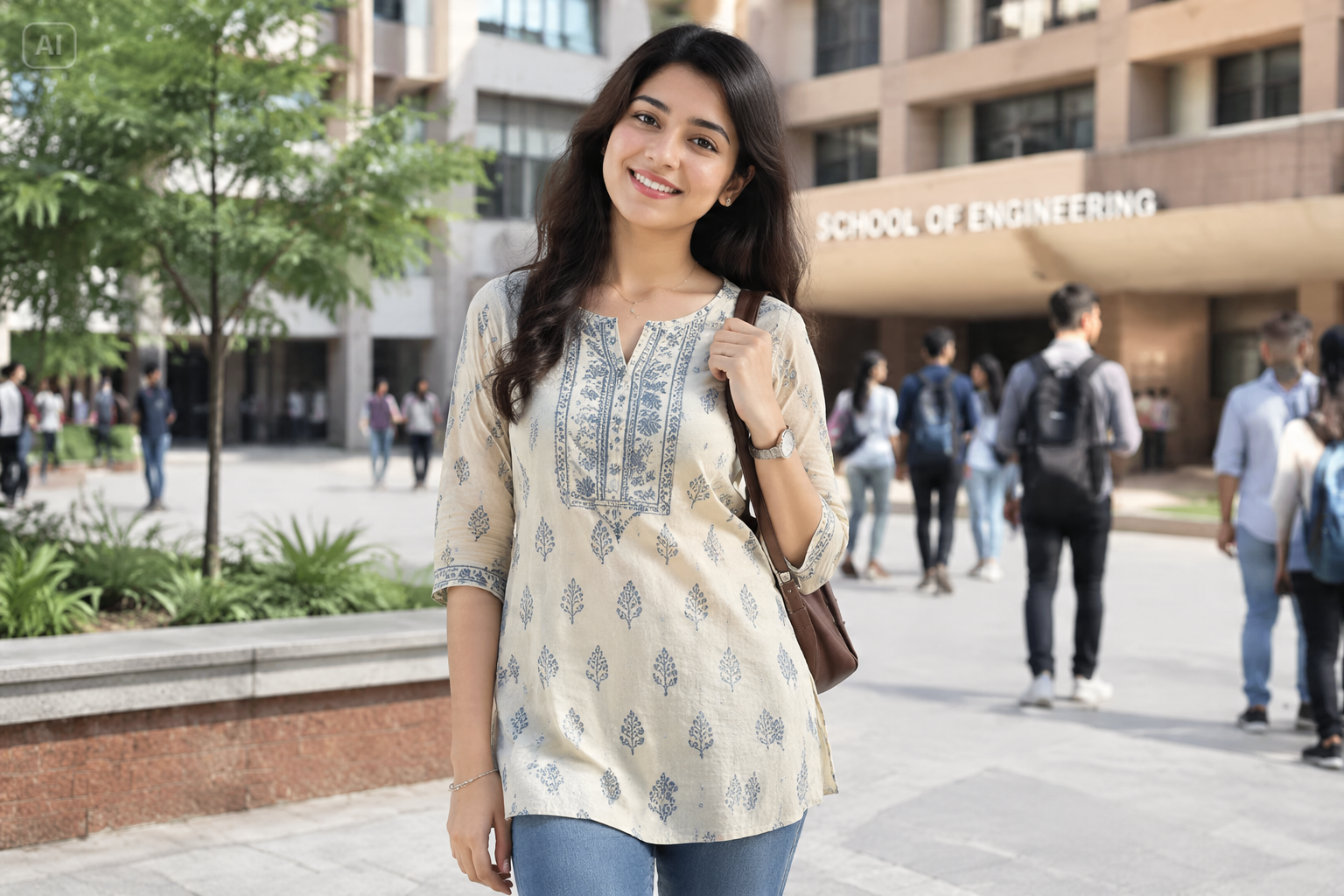 fitur kurti gadis yang terlihat cepat