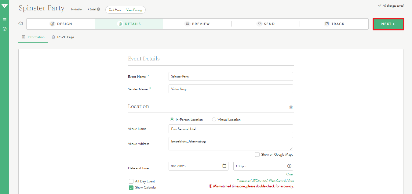 Empfänger hinzufügen