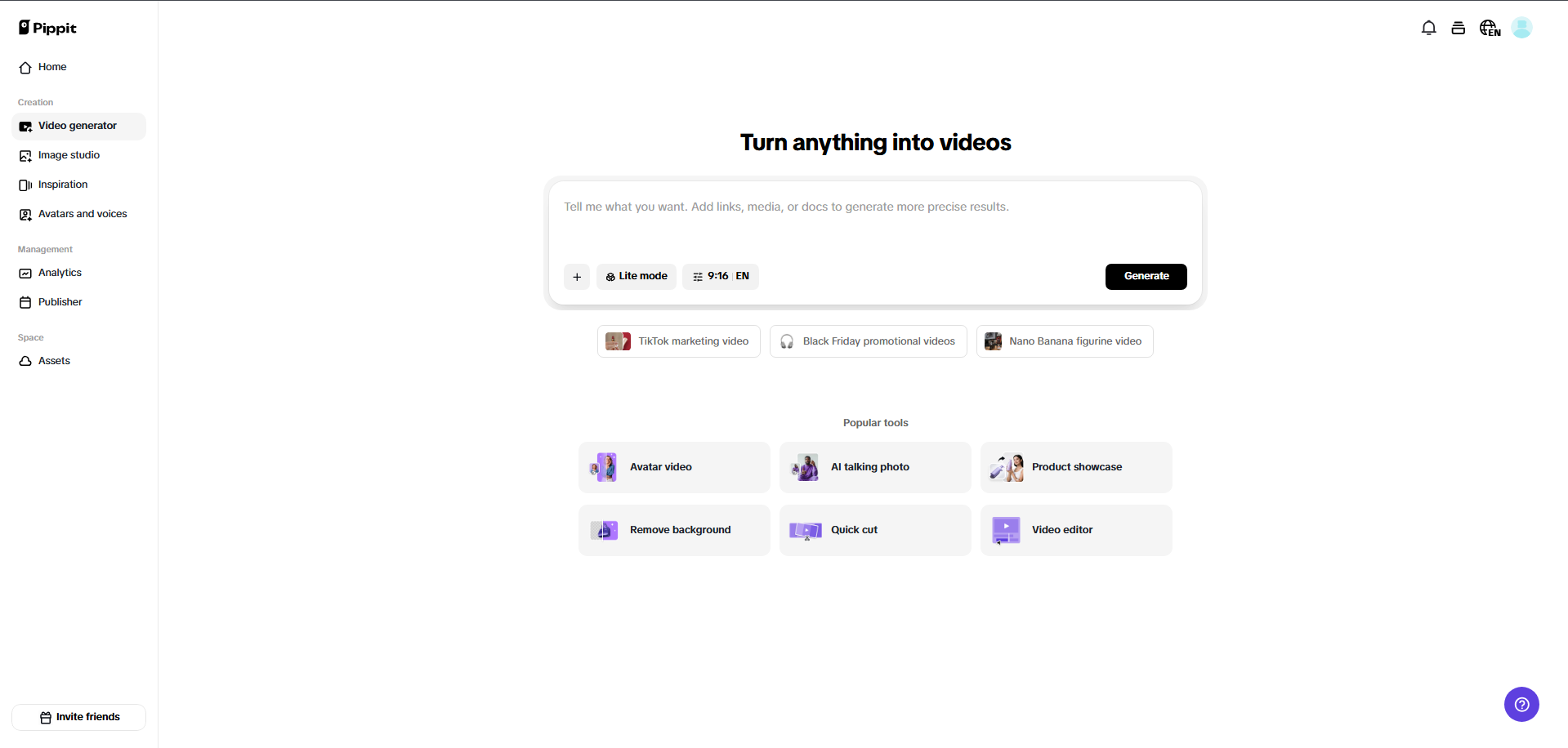 AI clip maker