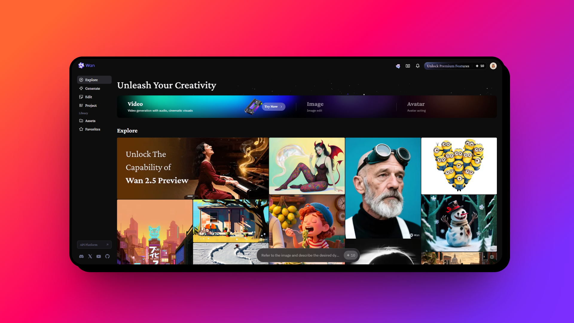 Åtkomst till ditt Wan-konto