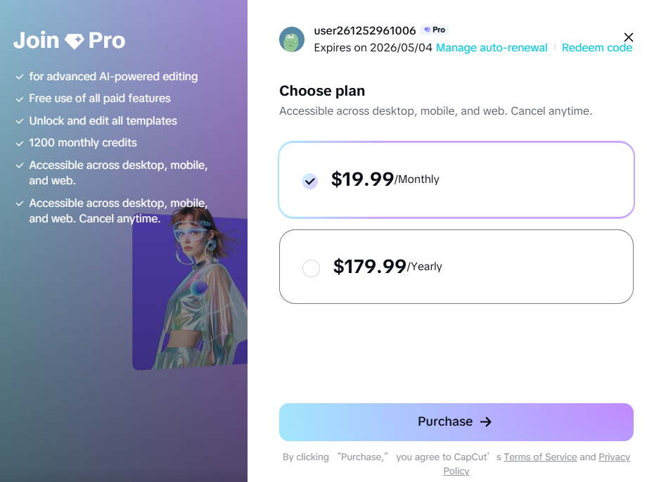 Purchase the Pro version