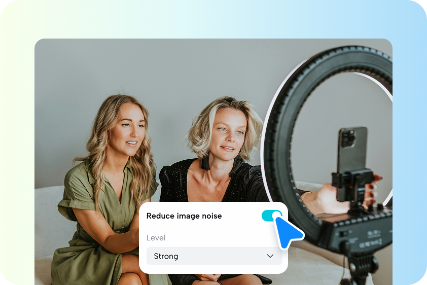 인플루언서 콘텐츠 선명화