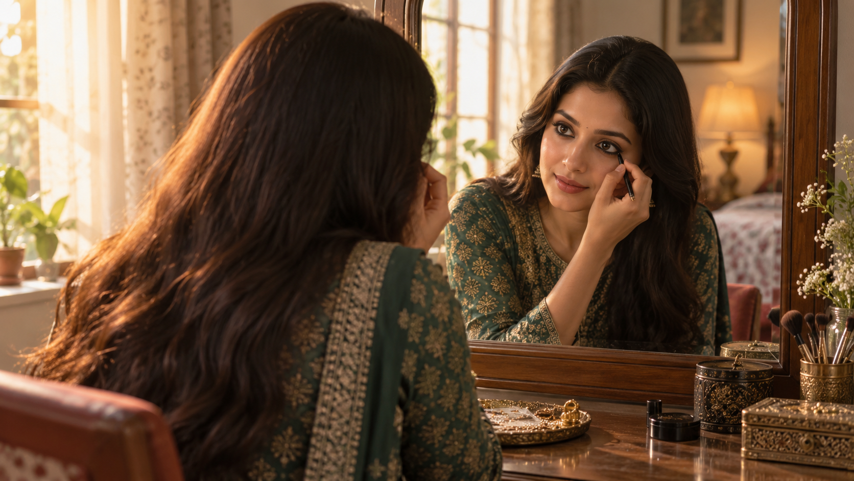 mirror kajal ai photo prompts cover