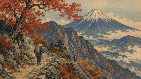 Sunny urban portrait of a fictional adult Ai Woodblock Print Prompts