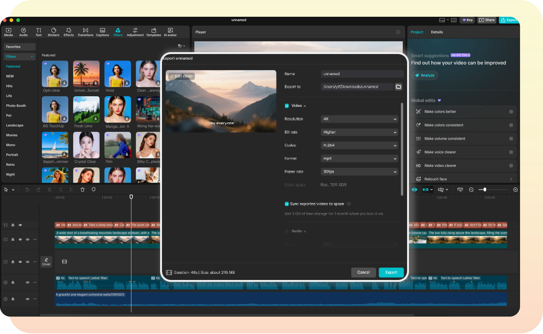 Edit And Export Your Video
