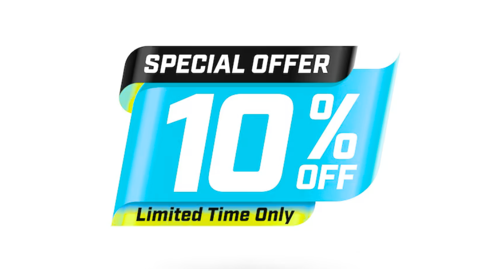 Discount percentages