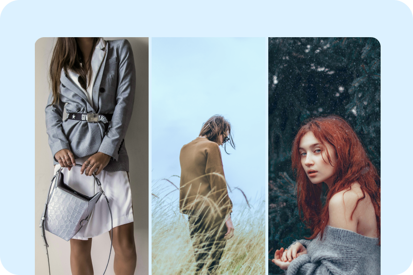 Social media color tint editing