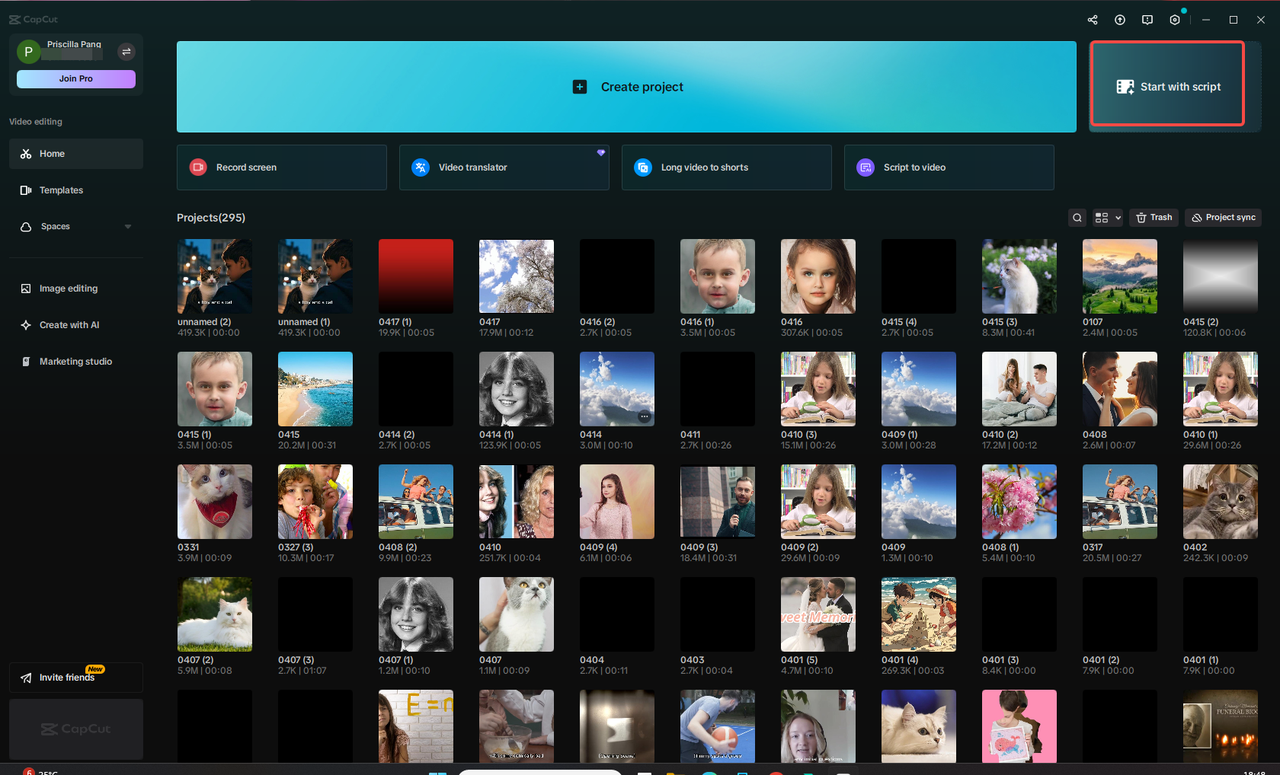 Mulailah dengan skrip