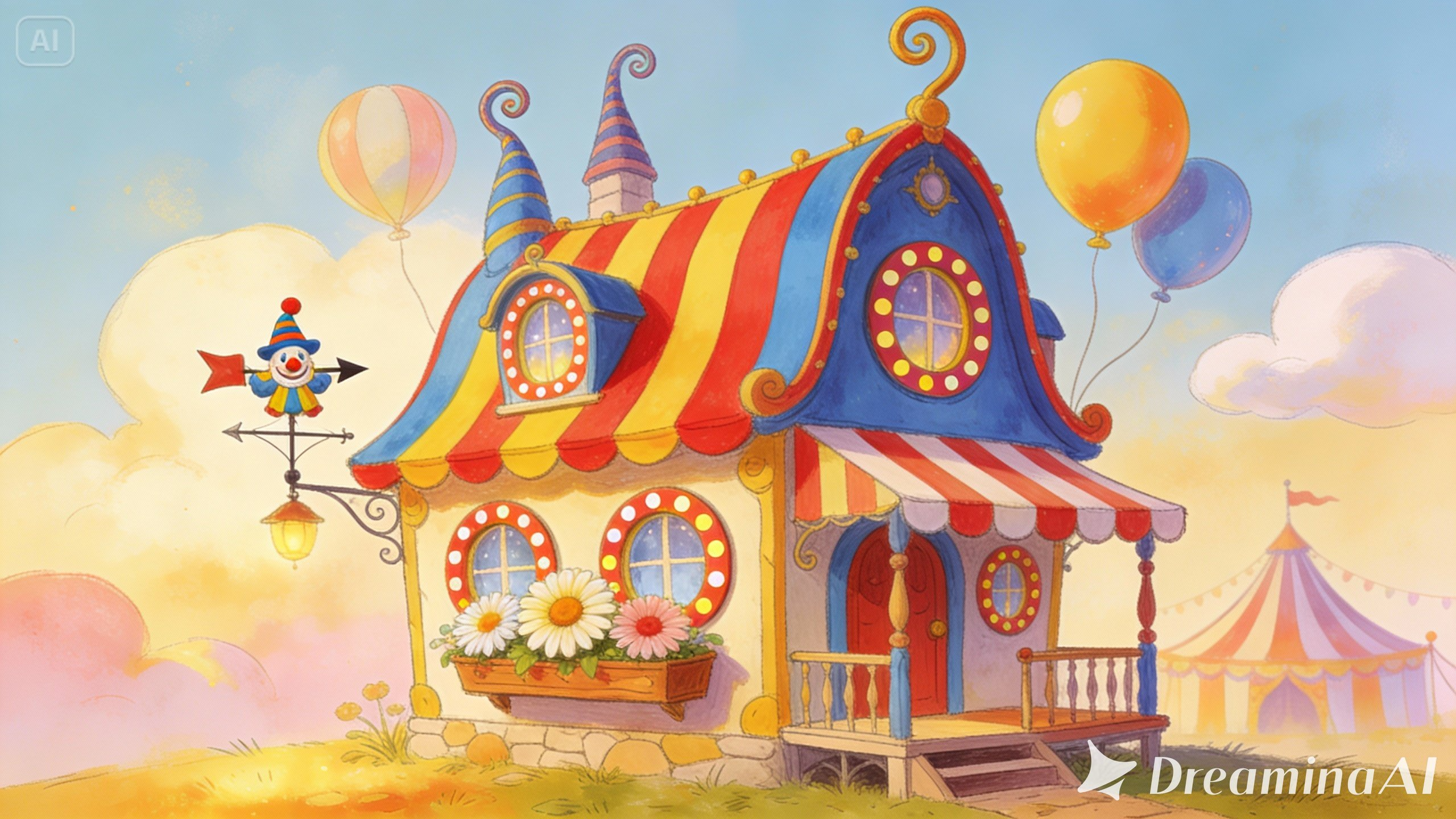 FunHause circus cottage