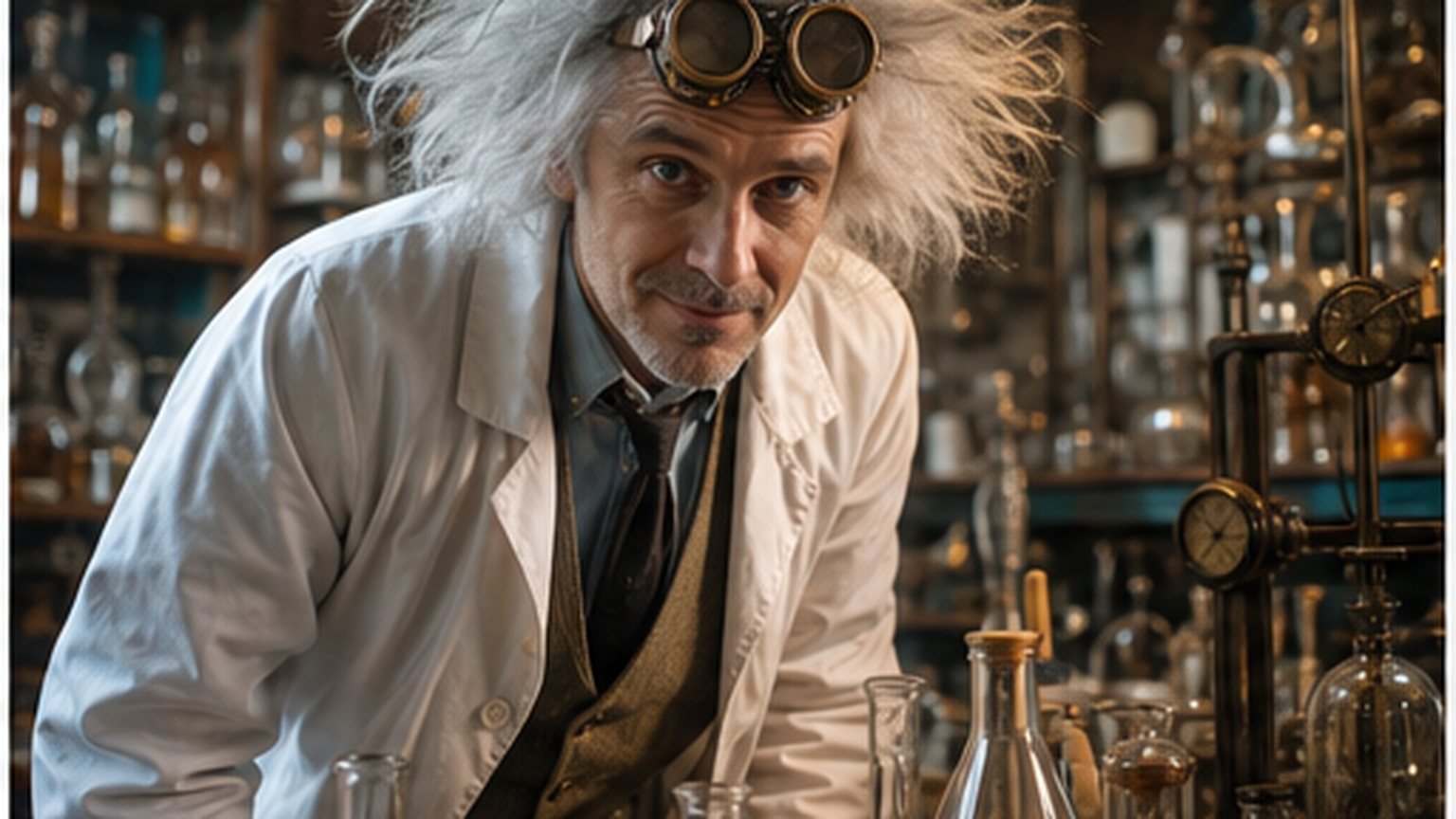 Mad Scientist Filter example created for Dreamina