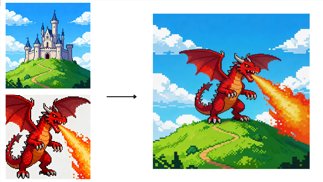 Interactive editing feature in Dreamina