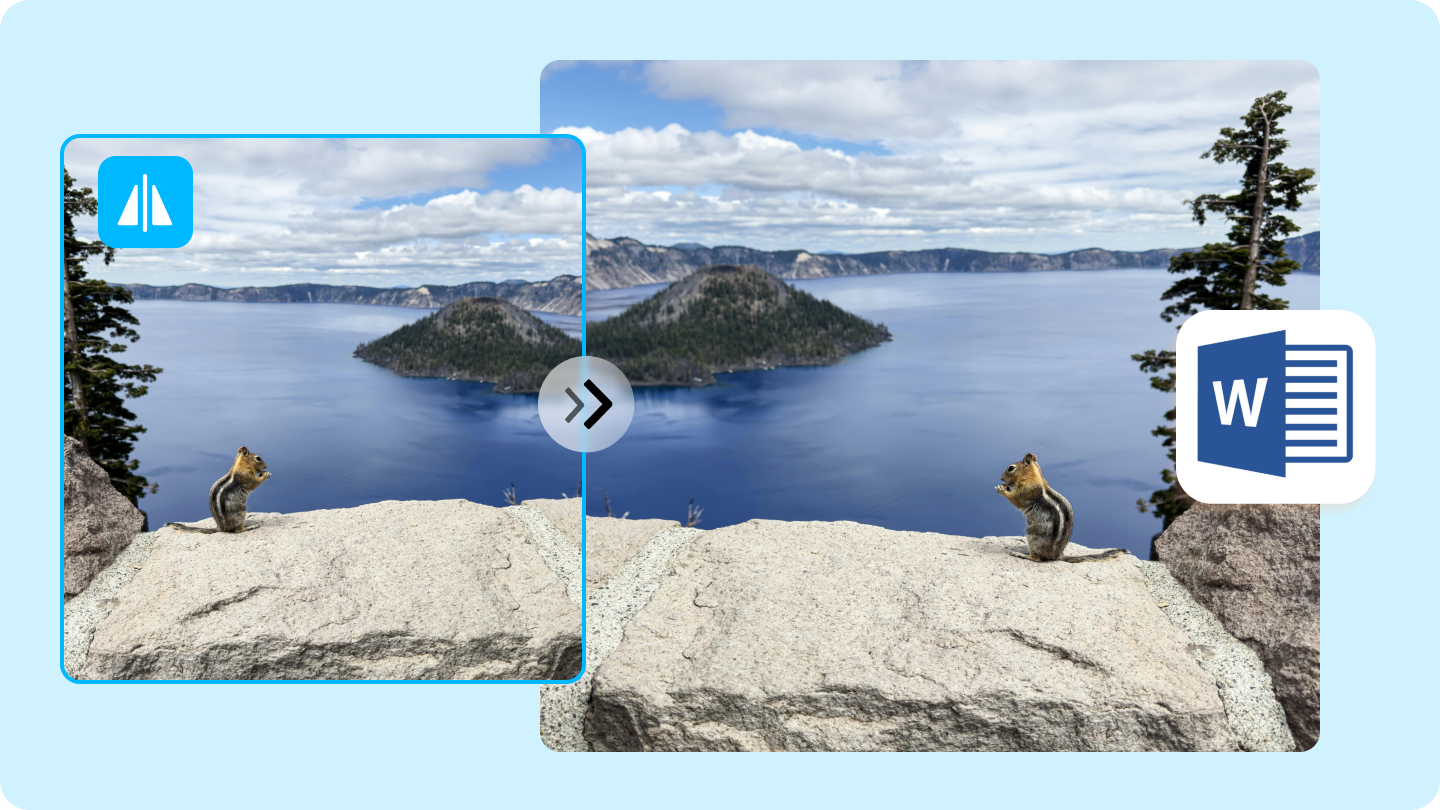 how to flip a photo in word