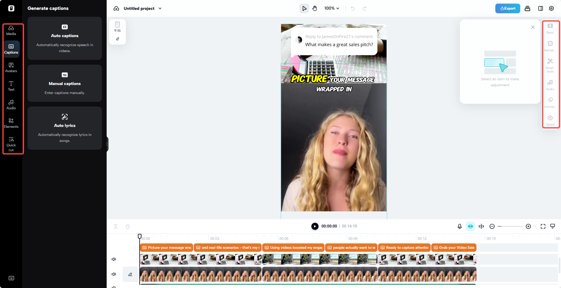 Samantalahin ang mga video editing tools ng Pippit