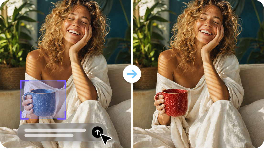 Edit precisely with Reve AI's region-level tools