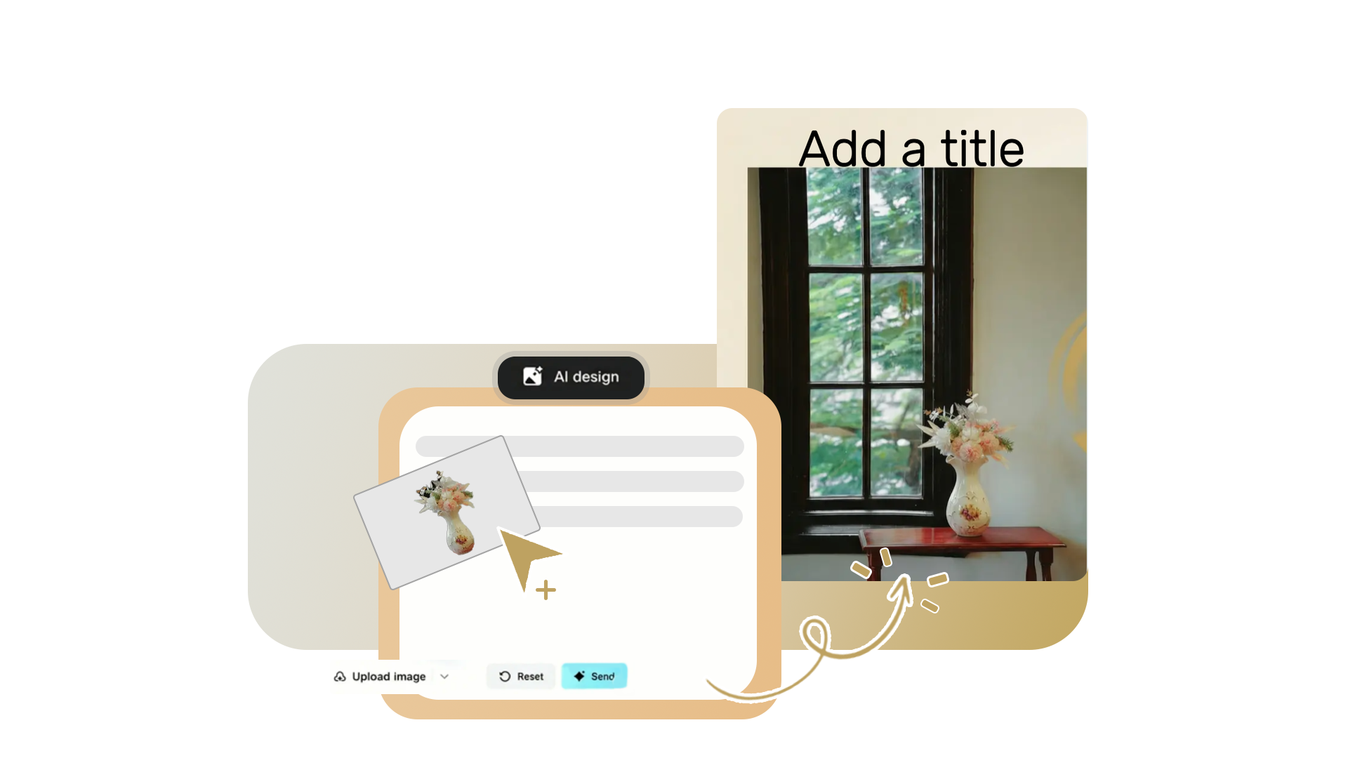 Modify the image in CapCut AI design