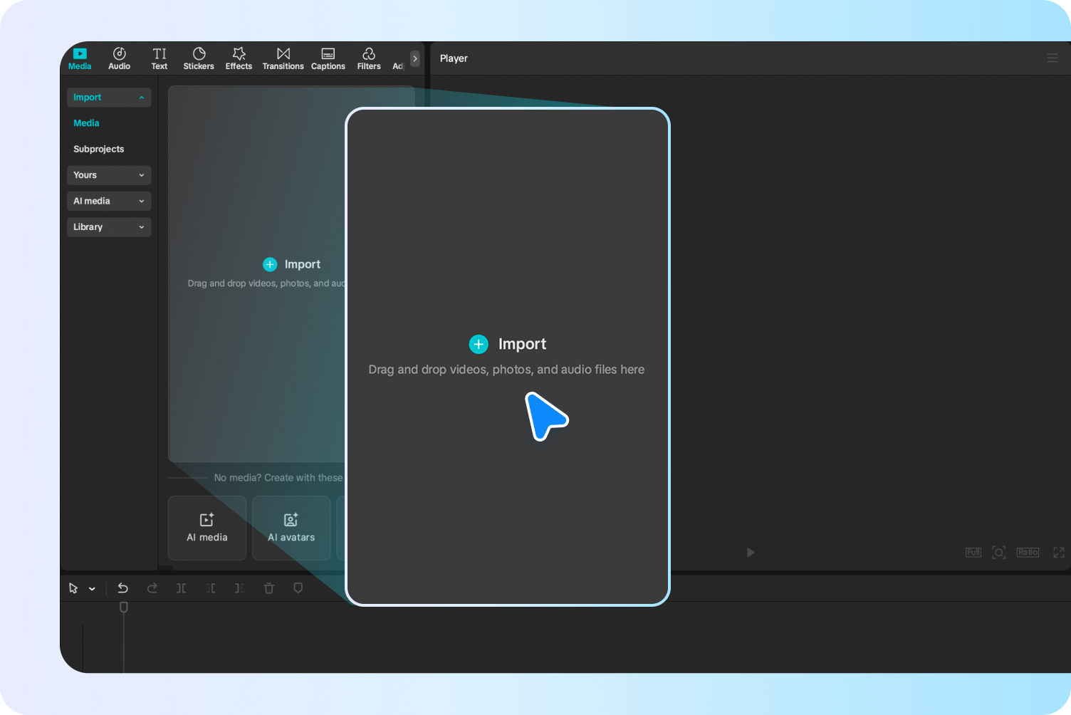 Export files after Russian to English voice translation in CapCut