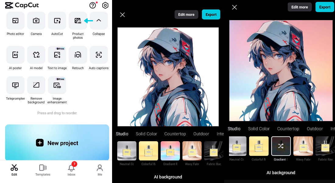 ai product photos