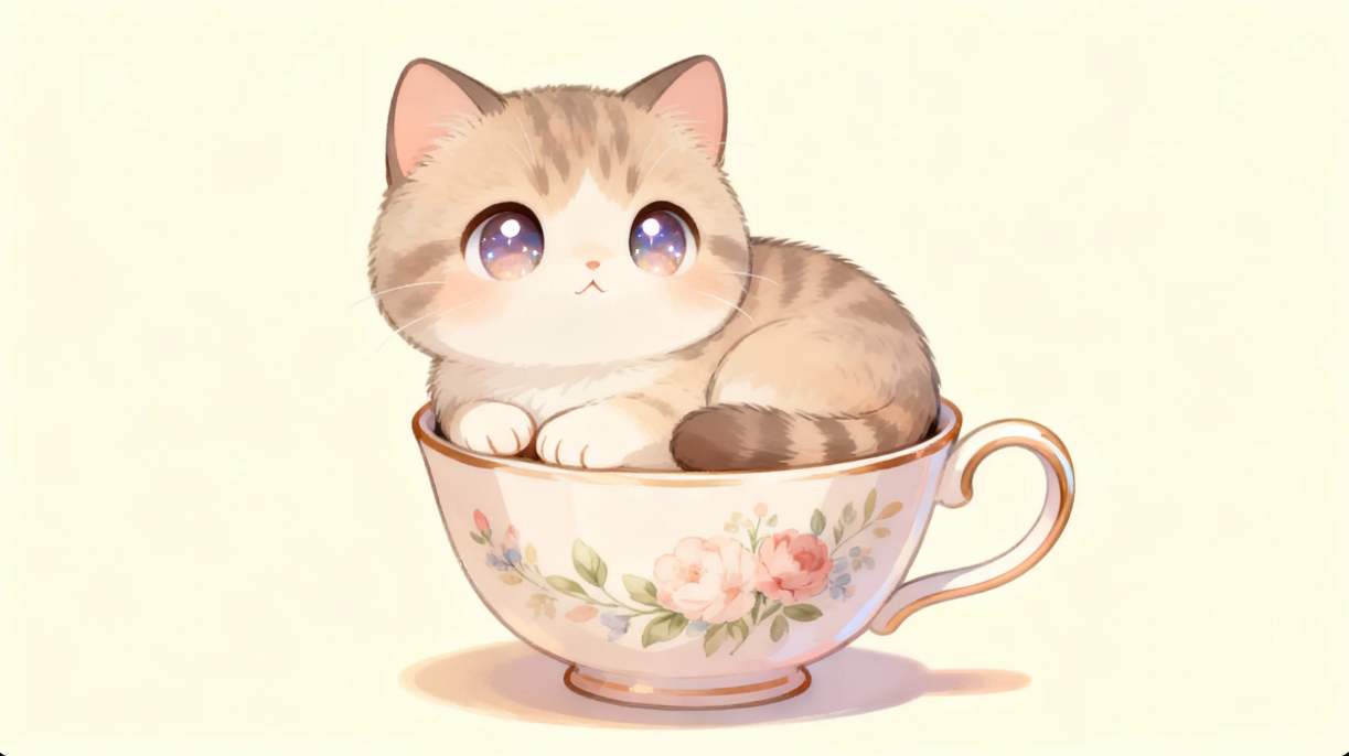 Chibi or miniature cats