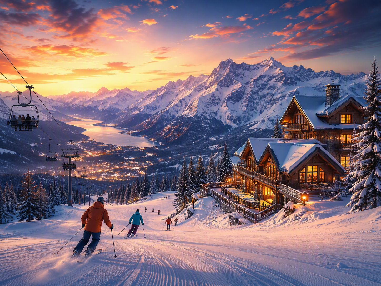 Ski Resort Poster Prompts hero image