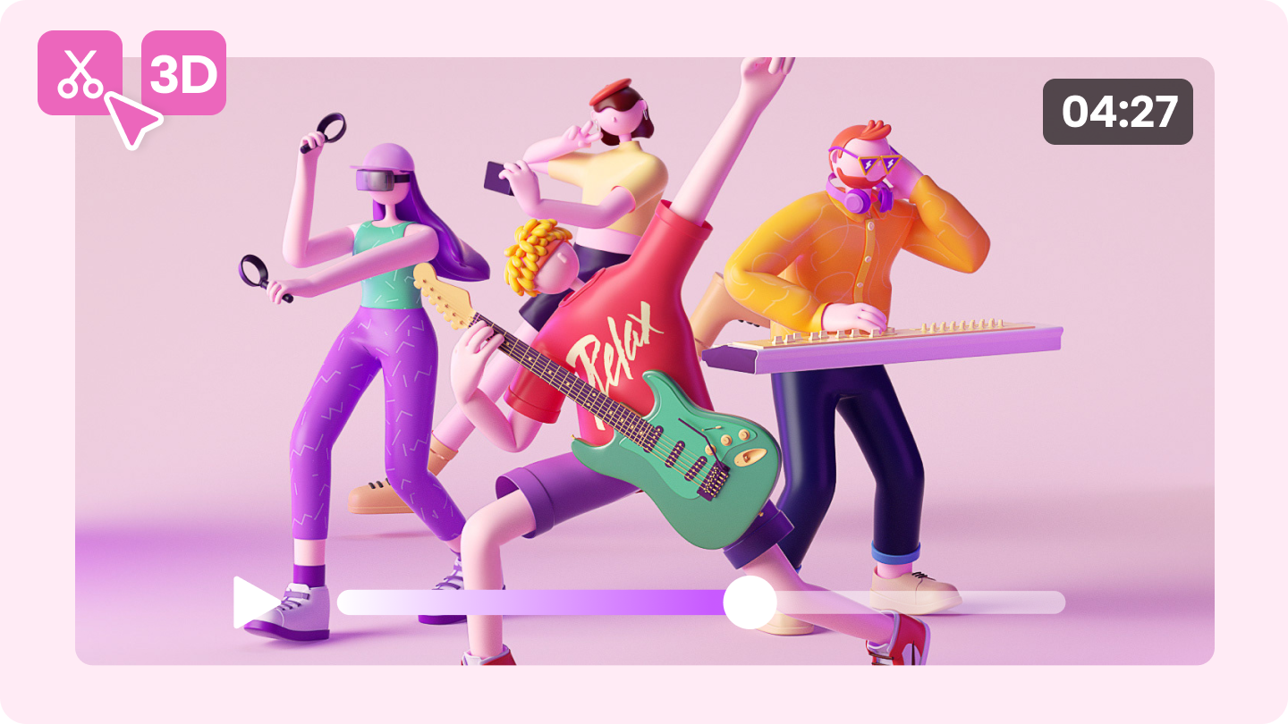 how to make 3d animation video