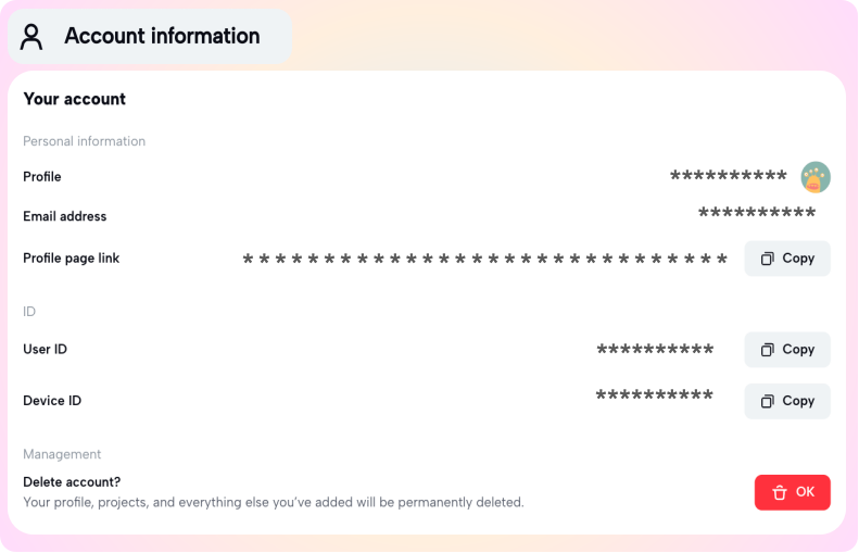 Check your login method online
