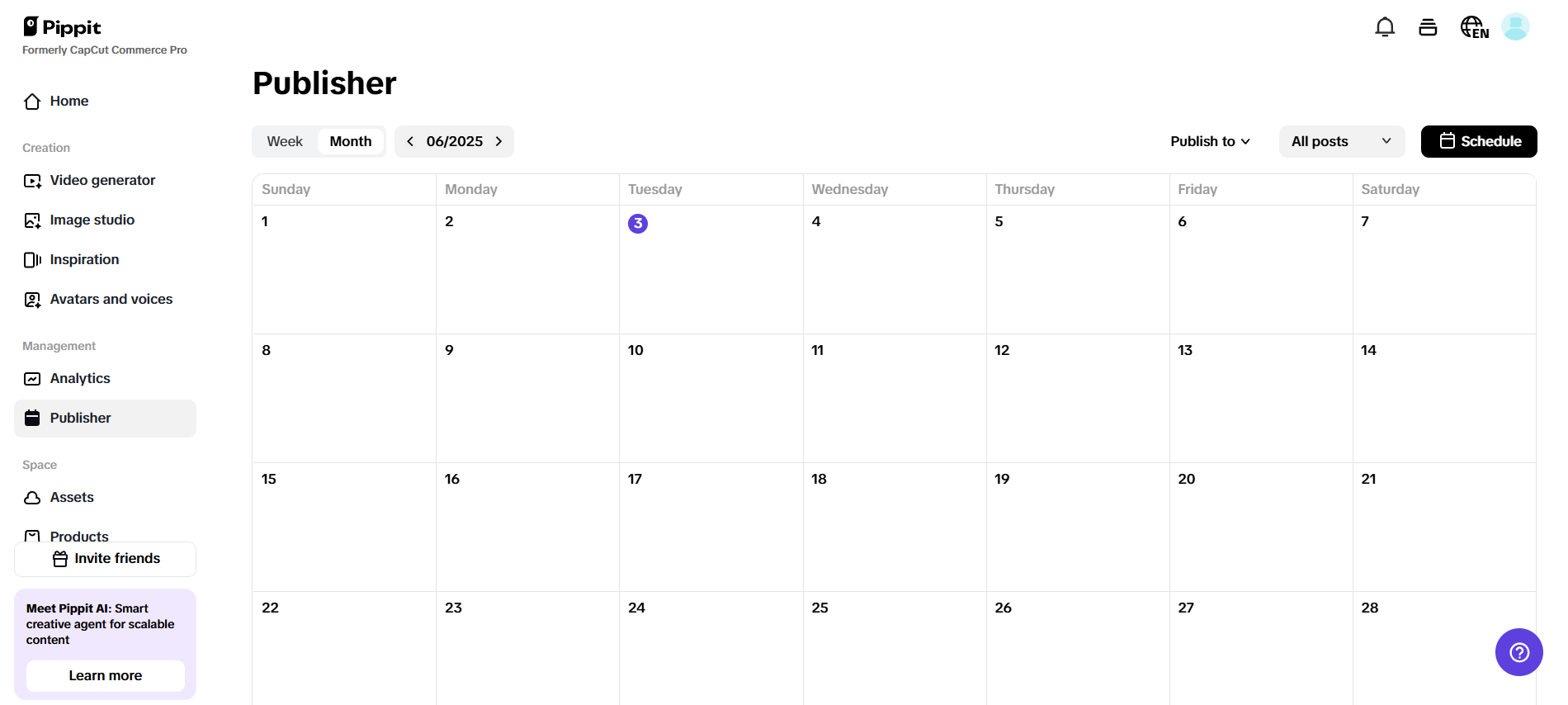 Automated publishing