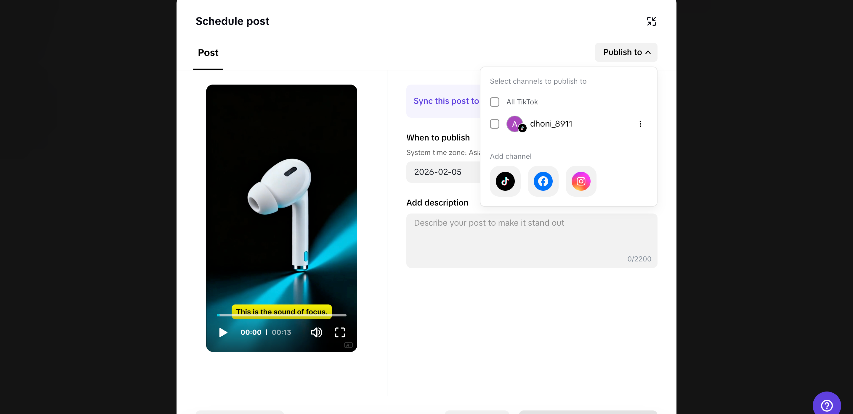 Pippit social publisher