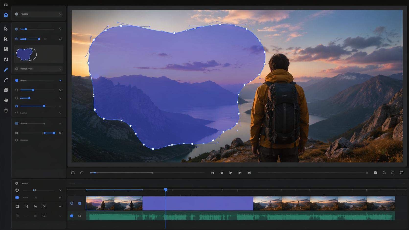 How to Mask Part of a Video for AI Editing
