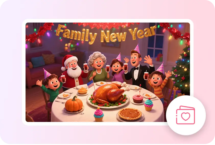 Create animated greeting cards