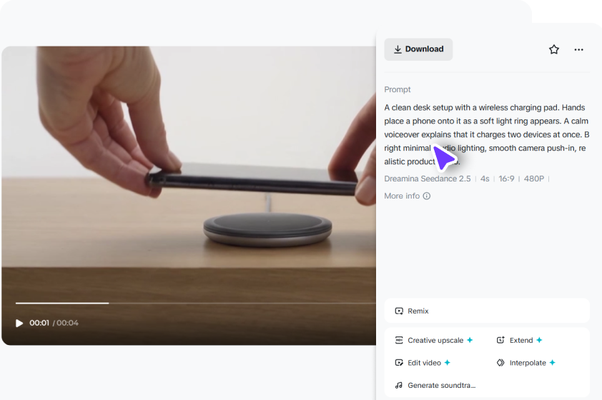 Refine e baixe seu vídeo explicativo