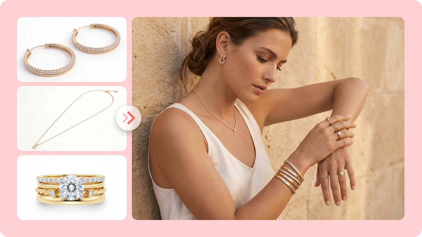 Jewelry Model: Showcase Your Jewelry with Professional-Quality Visuals