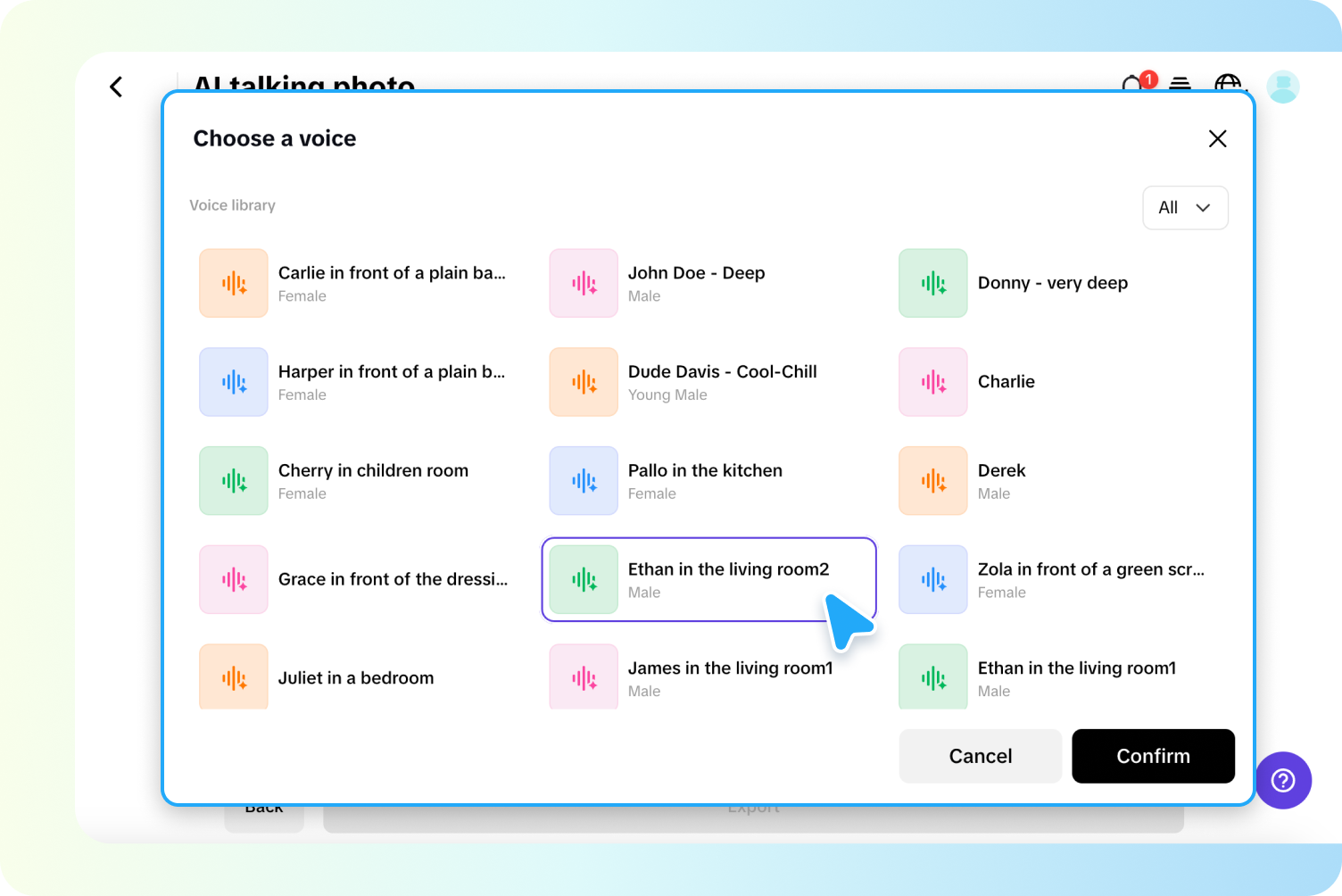 Creating talking dog avatar