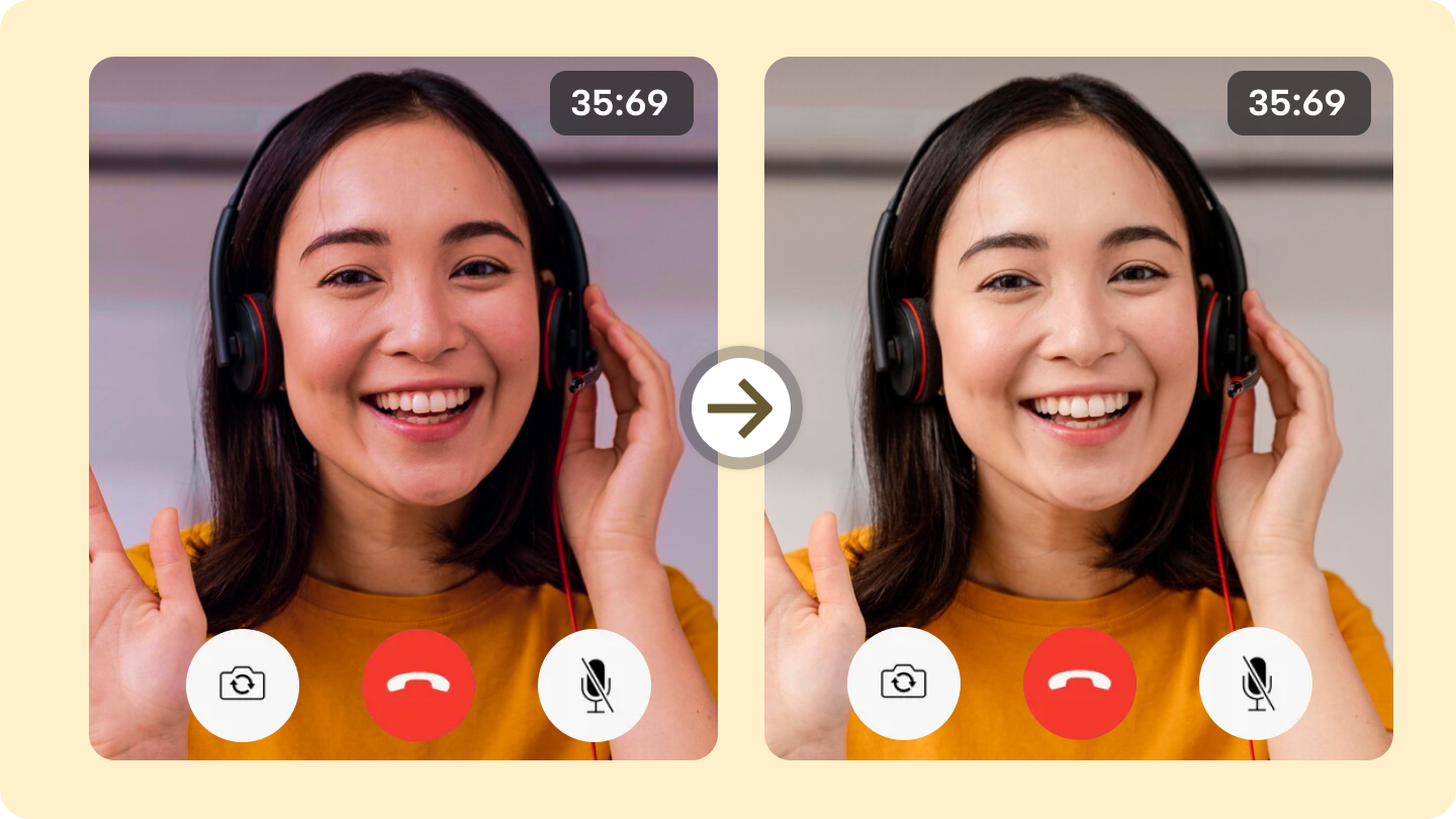 how to look good in a video call