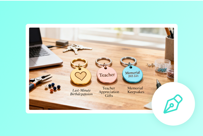 creating thoughtful keychains in minutes